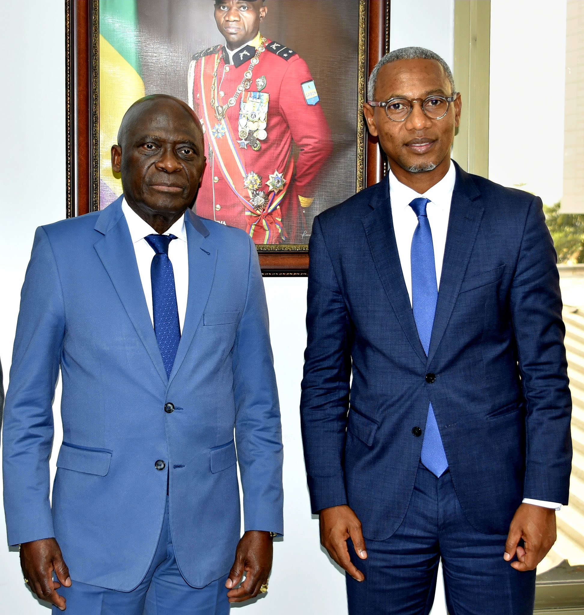 LE PRESIDENT DE LA FEGAFOOT RECU AU MINISTERE DES SPORTS