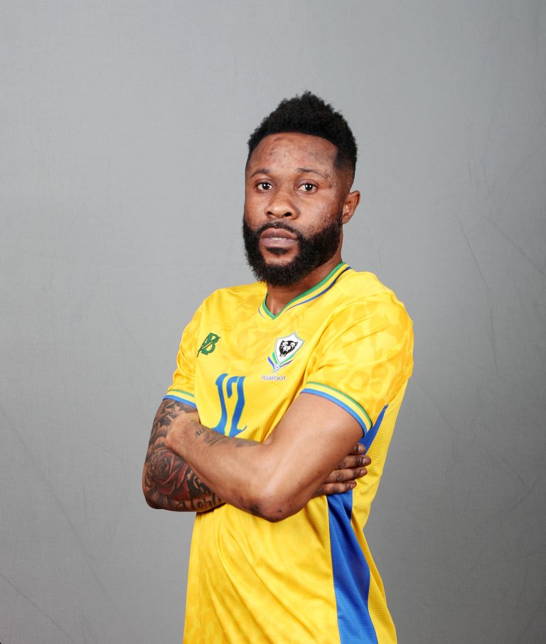 Guelor Kanga Kaku of Gabon  during the 2025 Africa Cup of Nations AFCON Gabon Photo Call at the Hilton Palace, Agadir on the 23 December 2025 ©Muzi Ntombela/BackpagePix
