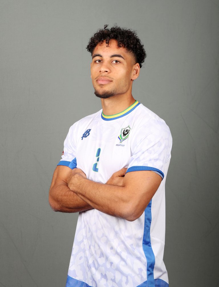Anthony Oyono of Gabon   during the 2025 Africa Cup of Nations AFCON Gabon Photo Call at the Hilton Palace, Agadir on the 23 December 2025 ©Muzi Ntombela/BackpagePix