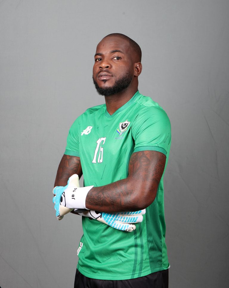 Francois Junior Bekale of Gabon   during the 2025 Africa Cup of Nations AFCON Gabon Photo Call at the Hilton Palace, Agadir on the 23 December 2025 ©Muzi Ntombela/BackpagePix