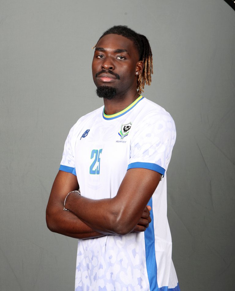 Eric Bagnama Bocoum of Gabon  during the 2025 Africa Cup of Nations AFCON Gabon Photo Call at the Hilton Palace, Agadir on the 23 December 2025 ©Muzi Ntombela/BackpagePix